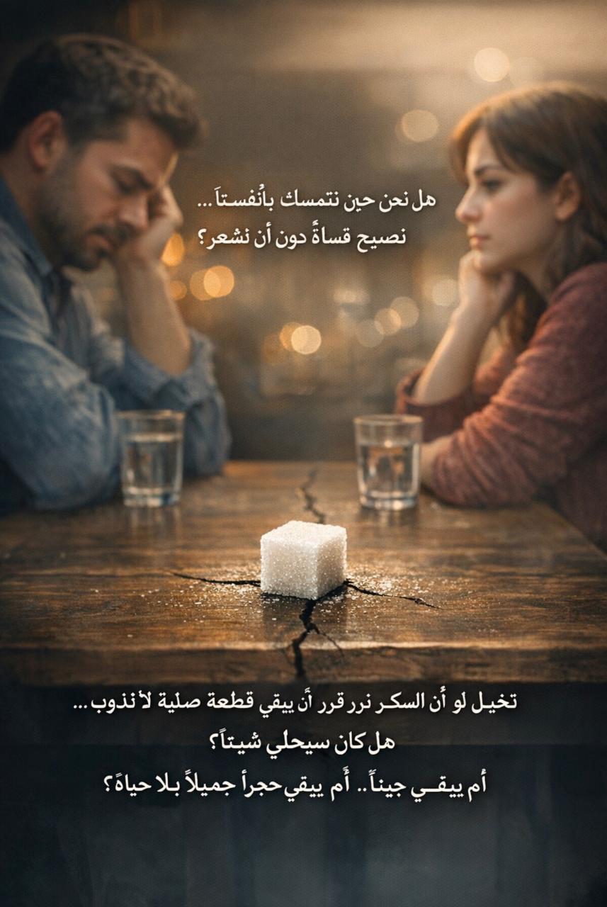 جرحتني “حبة سكر”…