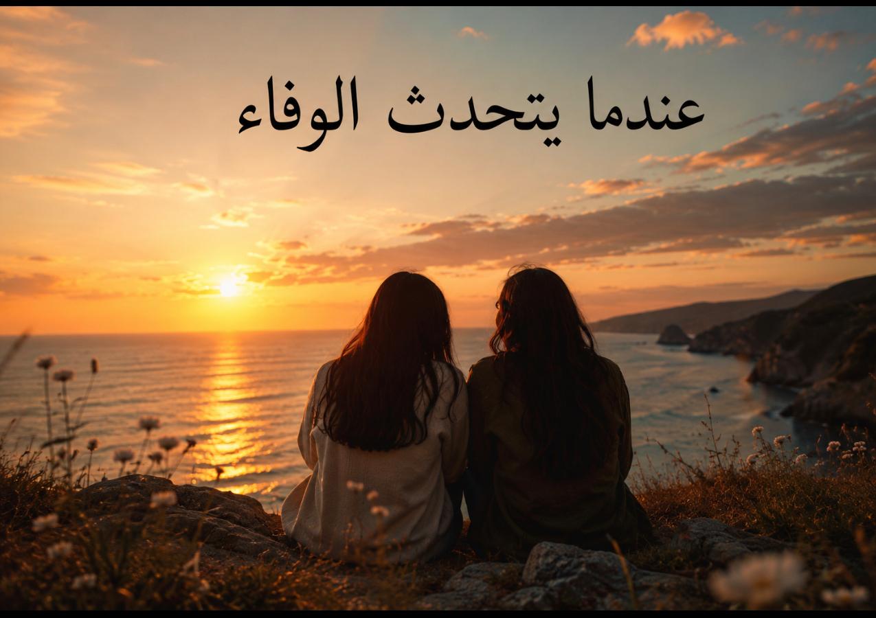 عندما يتحدث الوفاء