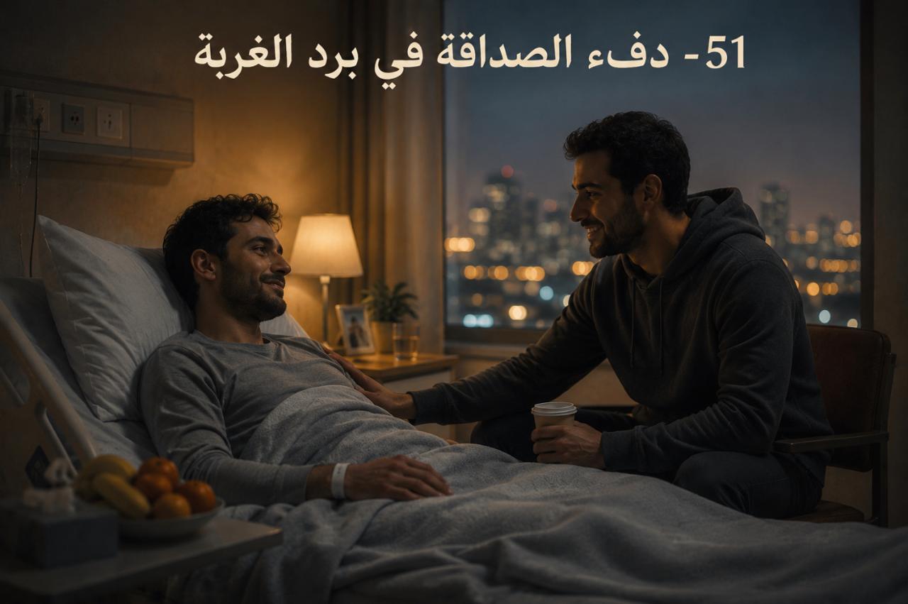 دفء الصداقة في برد الغربة