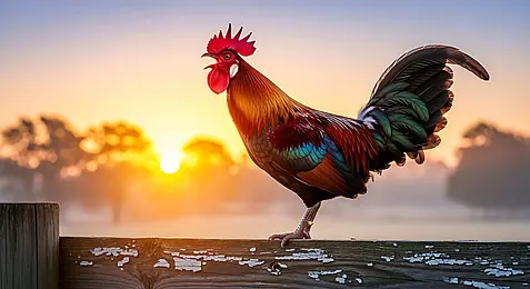 خواطر …. أذان الديك