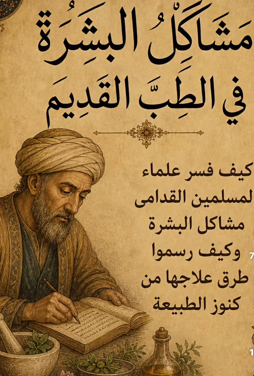 أسرار البشرة في عيون العلماء المسلمين… بين حكمة الماضي وعلم الحاضر