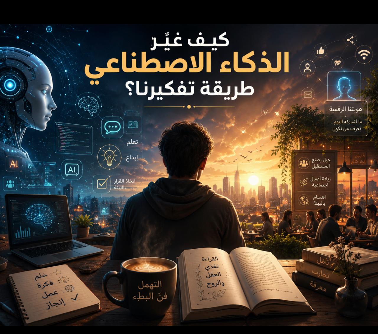 كيف غير الذكاء الاصطناعي طريقة تفكيرنا؟