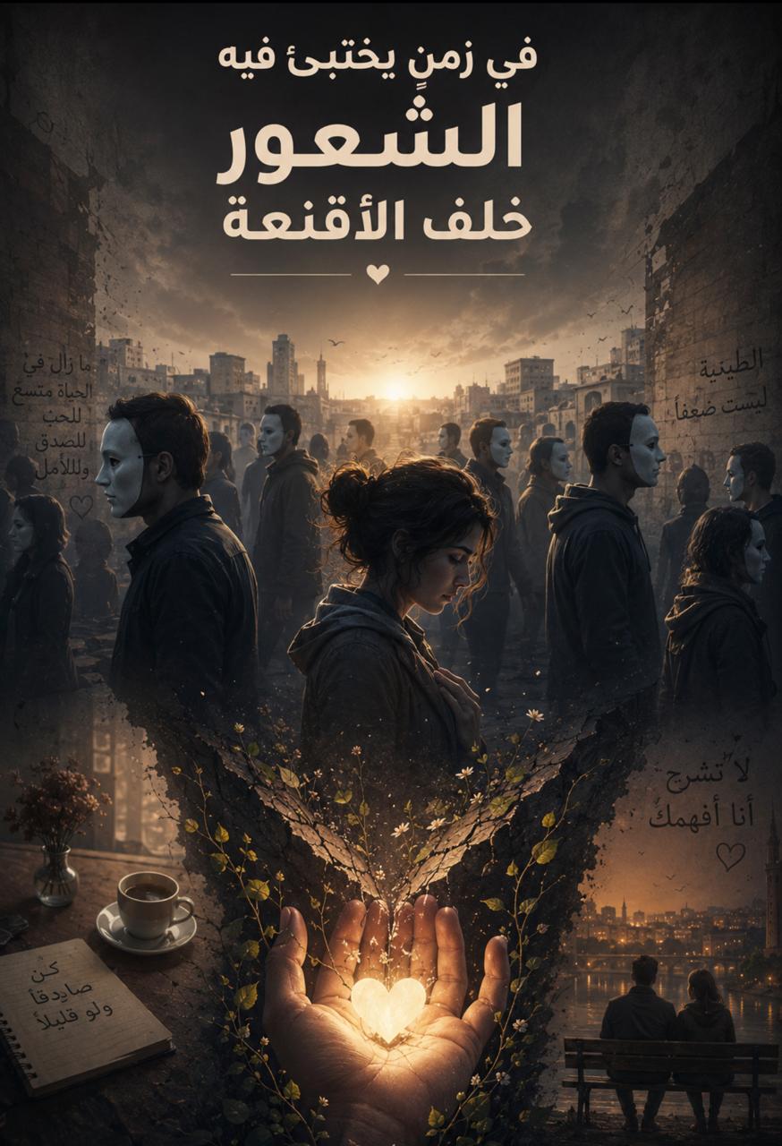 زمنٍ يختبئ فيه الشعور خلف الأقنعة