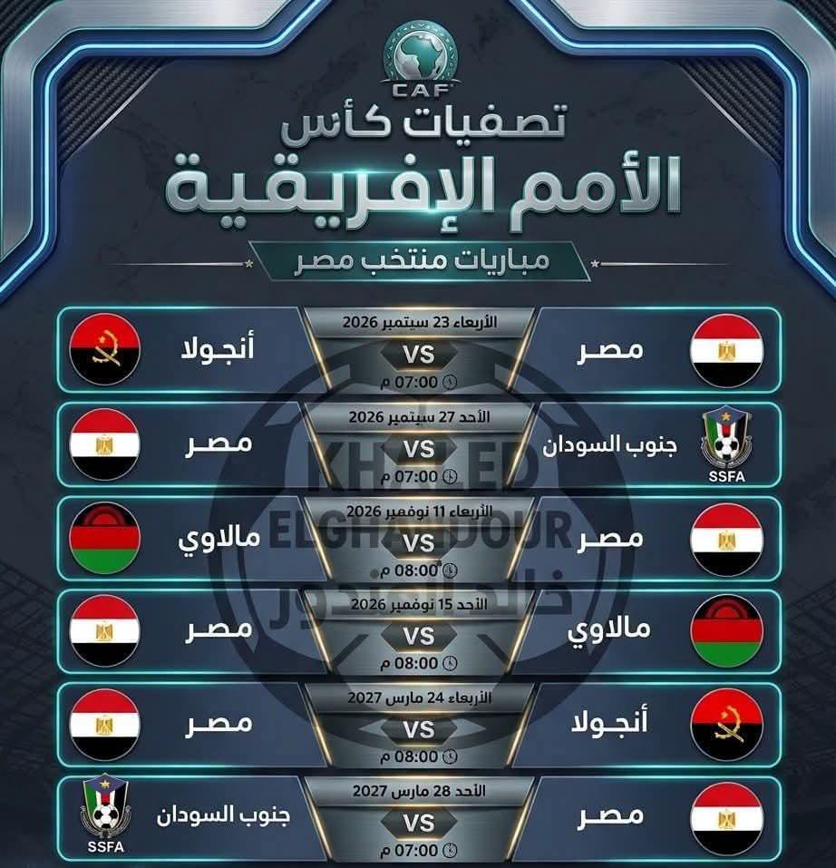 مجموعه مصر في نصفيات امم افريقيا.