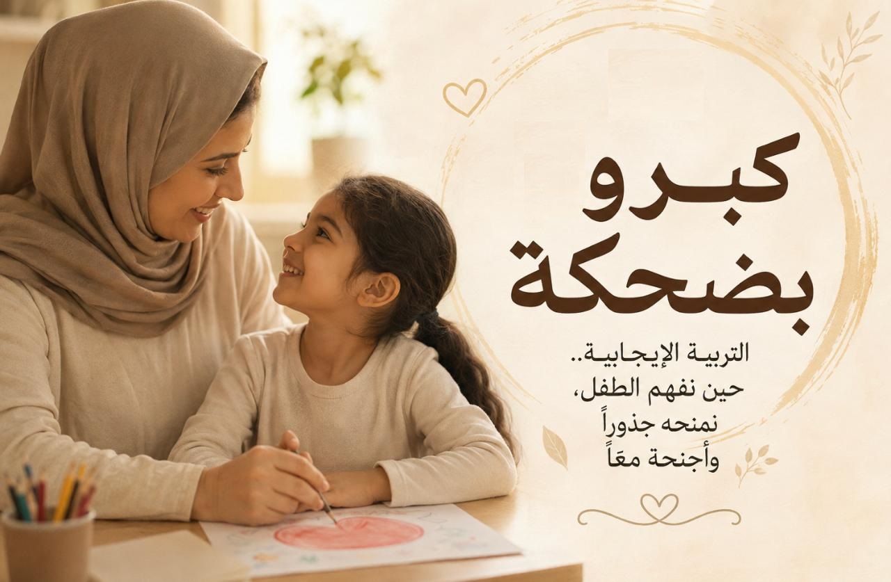 كبروا بضحكة
