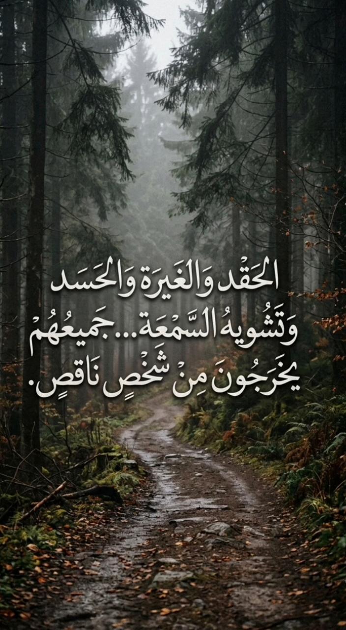 حين يتحدث النقص