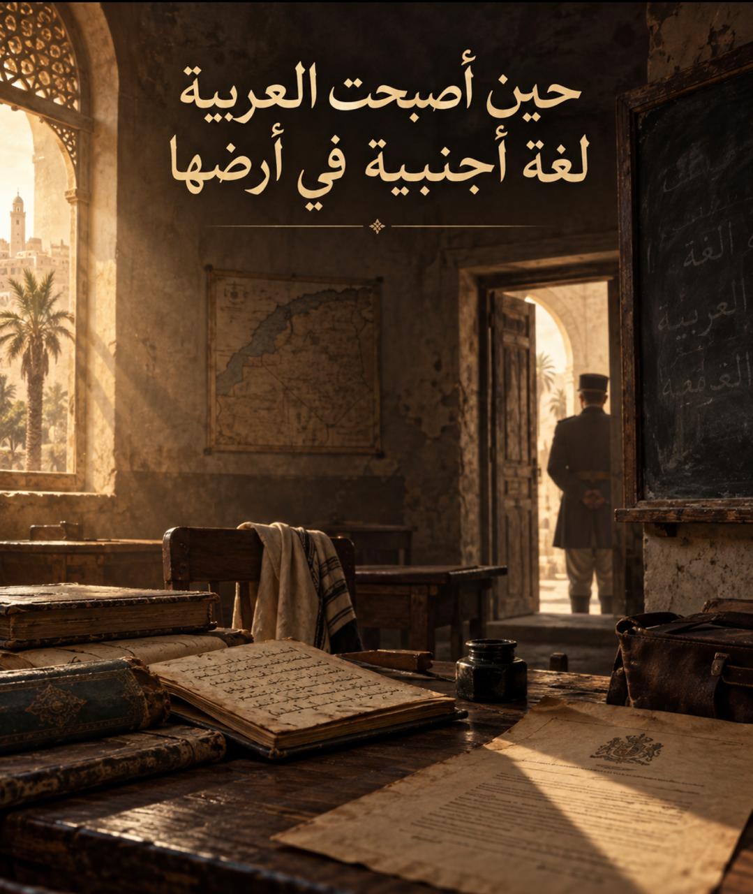 حين أصبحت العربية لغة أجنبية في أرضها