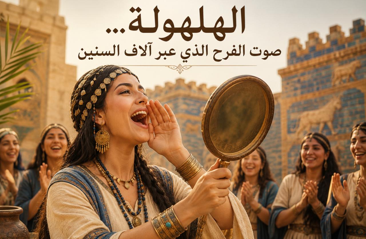الهلهولة… صوت الفرح الذي عبر آلاف السنين